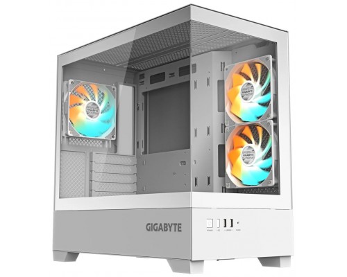 GIGABYTE C201 PANORAMIC ICE Midi Tower Blanco