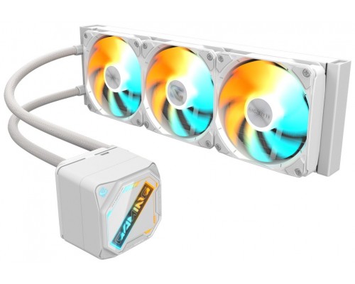 GIGABYTE GAMING 360 ICE Procesador Sistema de refrigeraciÃ³n lÃ­quida todo en uno 12 cm Blanco 1 pieza(s)
