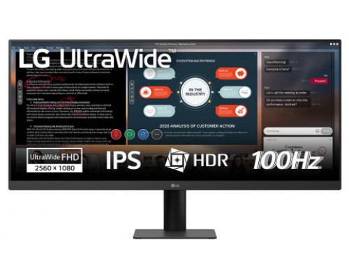 LG 29U511A-B Monitor29" IPS WQHD100h 5ms HDMI DP