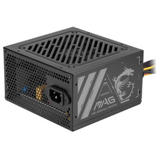MSI Fuente Ali.MAG A500N-H 500W 24pin ATX Pack 5 MSI Fuente Ali.MAG A500N-H 500W 24pin ATX Pack 5