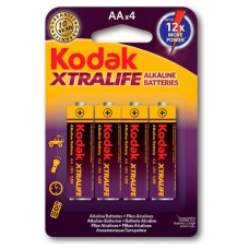 Blister kodak xtralife 4 pilas alcalina