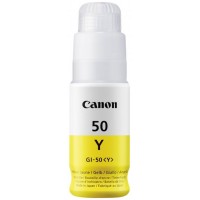 Botella tinta canon gi - 50y amarillo 70ml