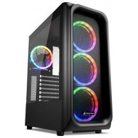 Sharkoon TK5M RGB ATX Escritorio Negro