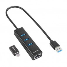 Sharkoon 4044951037575 base para portÃ¡til y replicador de puertos InalÃ¡mbrico USB 3.2 Gen 1 (3.1 Gen 1) Type-C Negro
