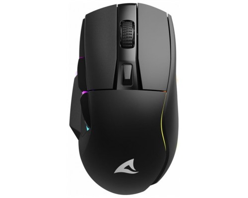 Sharkoon SGM50W ratÃ³n Juego mano derecha RF Wireless + USB Type-A Ã“ptico 6400 DPI