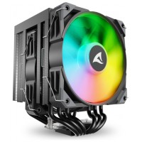 Sharkoon A60 RGB Procesador Refrigerador de aire 12 cm Negro 1 pieza(s)