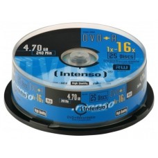 Intenso DVD+R 4.7GB 16x Tarrina 25Uds