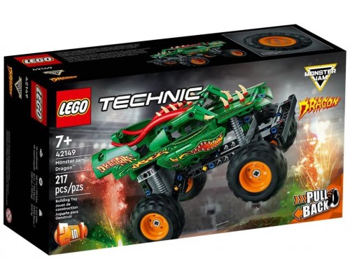Lego technic monster jam dragon