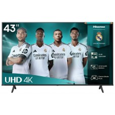 Hisense 43A6Q Televisor 109,2 cm (43") 4K Ultra HD Smart TV Wifi Negro 300 cd / mÂ²