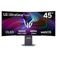 Monitor curvo gaming lg 45gx90sa - b 44.5 pulgadas