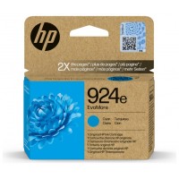 HP 924e EvoMore Cyan Original Ink Cartridge cartucho de tinta 1 pieza(s) Alto rendimiento (XL)
