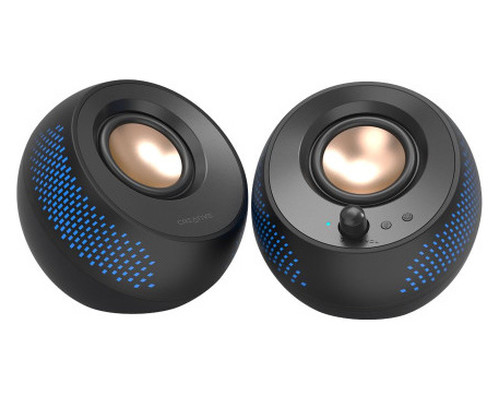 ALTAVOCES CREATIVE PEBBLE X 2.0 BT NEGRO RGB ALTAVOCES CREATIVE PEBBLE X 2.0 BT NEGRO RGB