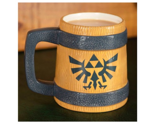 Taza paladone zelda barril escudo hyrule
