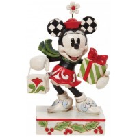 Figura enesco disney minnie regalos navidad