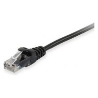 LATIGUILLO U/UTP CAT.6A LIBRE HALOGENOS 1M COLOR NEGRO
