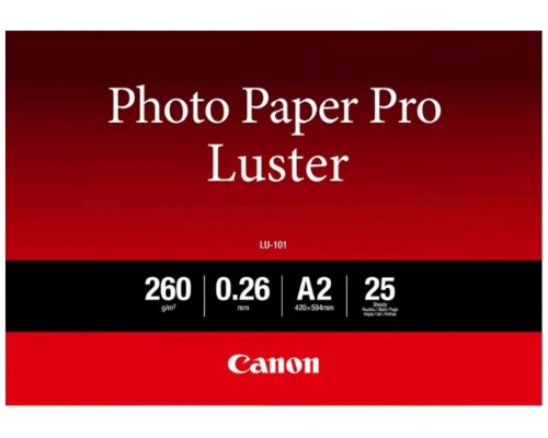 Papel fotografico canon lu - 101 a2 brillo