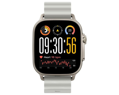 realme Watch 5 5 cm (1.97") AMOLED Digital 390 x 450 Pixeles Pantalla t&Atilde;&iexcl;ctil Plata GPS (sat&Atilde;&copy;lite)