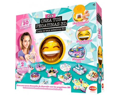 Crea tus pegatinas 3d