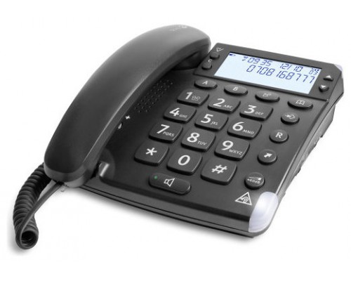 Telefono fijo doro magna black negro