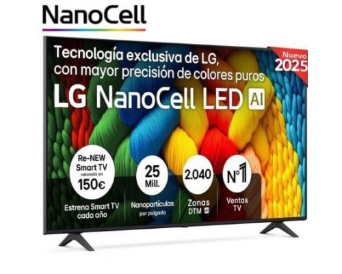 TELEVISOR LG 65NANO80A6B TELEVISOR LG 65NANO80A6B