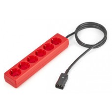 Salicru Cable salida rojo c14/6-SCHUC-2m
