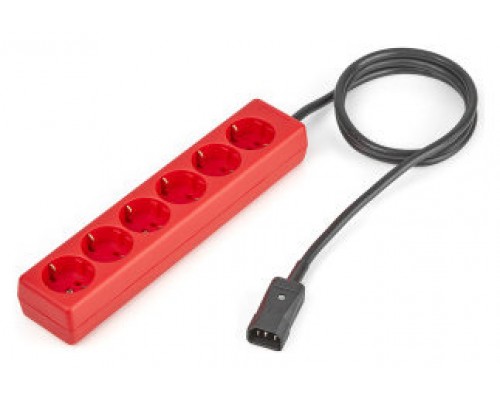 Salicru Cable salida rojo c14/6-SCHUC-2m