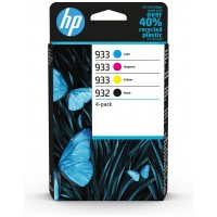 HP 932 Black/933 Cyan/Magenta/Yellow 4-pack Original Inks cartucho de tinta 4 pieza(s) Rendimiento estÃ¡ndar Negro, Cian, Magenta, Amarillo