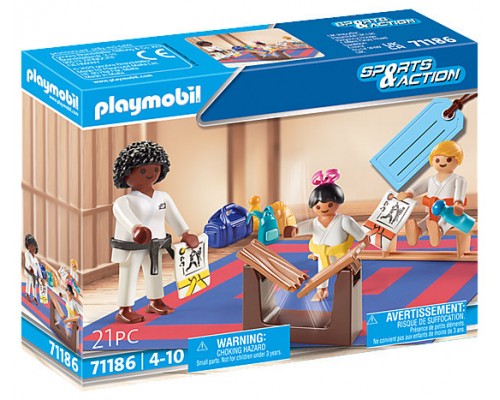 Playmobil sports & action entrenamiento karate