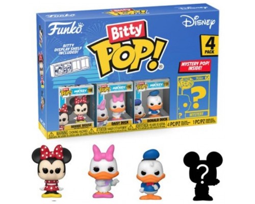 Bitty pop funko disney minnie 4pk