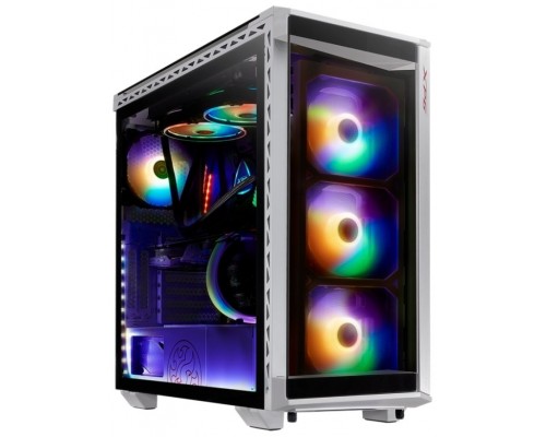 XPG BATTLECRUISER Midi Tower Negro, Blanco