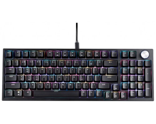 XPG SORCERER teclado Juego USB EspaÃ±ol Negro