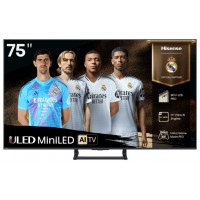 Hisense 75E8Q 190,5 cm (75") 4K Ultra HD Smart TV Wifi Negro, Gris 600 cd / m² Hisense 75E8Q 190,5 cm (75") 4K Ultra HD Smart TV Wifi Negro, Gris 600 cd / m²