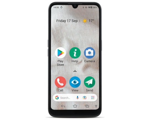 Doro 8100 15,5 cm (6.1") SIM Ãºnica Android 11 Go Edition 4G USB Tipo C 2 GB 32 GB 3000 mAh Gris