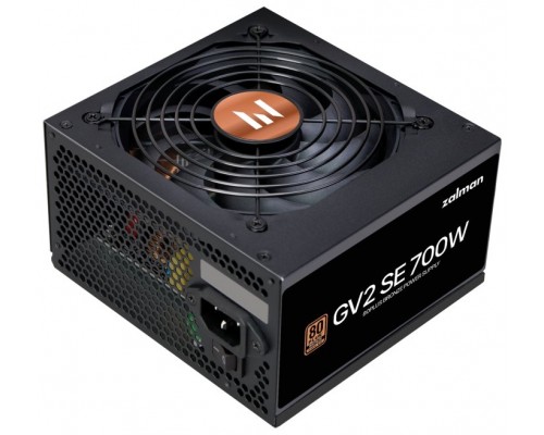 Zalman ZM700-GV2SE unidad de fuente de alimentaciÃ³n 700 W 20+4 pin ATX ATX Negro