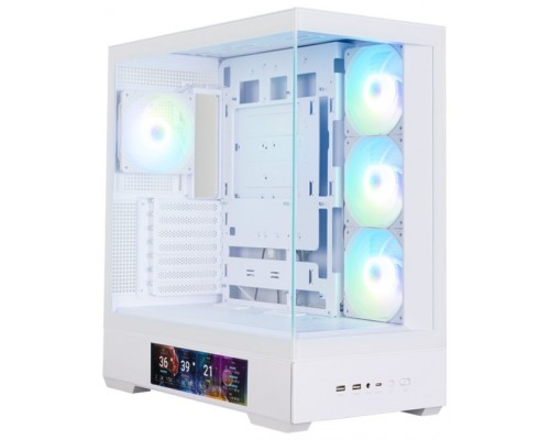 Zalman P40 DS WHITE Midi Tower Blanco