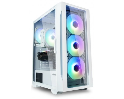 Zalman I3 NEO TG WHITE carcasa de ordenador Midi Tower Blanco