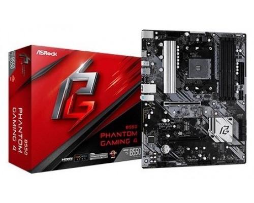 PLACA ASROCK B550 PHANTOM GAMING 4 AMD AM4 4DDR4