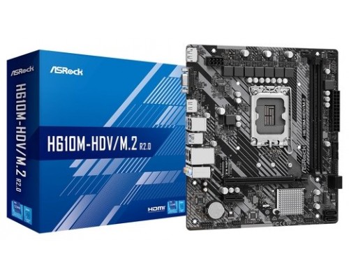 PLACA ASROCK H610M-HDV/M.C R2,0 INTEL1700