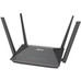ASUS RT-AX52 AX1800 AiMesh router inalámbrico Gigabit Ethernet Doble banda (2,4 GHz / 5 GHz) Negro ASUS RT-AX52 AX1800 AiMesh router inalámbrico Gigabit Ethernet Doble banda (2,4 GHz / 5 GHz) Negro