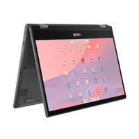 ASUS Chromebook CM14 Flip CL1402FM2A-EC0224 - Ordenador Portátil 14" Full HD (MediaTek Kompanio 520, 8GB RAM, 128GB eMMC, ARM Mali-G52 MC2, ChromeOS) Gris Gravidad - Teclado QWERTY español ASUS Chromebook CM14 Flip CL1402FM2A-EC0224 - Ordenador Portátil 14" Full HD (MediaTek Kompanio 520, 8GB RAM, 128GB eMMC, ARM Mali-G52 MC2, ChromeOS) Gris Gravidad - Teclado QWERTY español