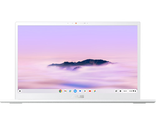 ASUS Chromebook Plus CX34 CX3402CVA-PQ1363 - Ordenador Port&Atilde;&iexcl;til 14" Full HD (Intel Core 3 100U, 8GB RAM, 256GB UFS, Graphics, ChromeOS) Blanco Perla - Teclado QWERTY espa&Atilde;&plusmn;ol