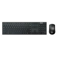 ASUS W2500 teclado RatÃ³n incluido Juego RF inalÃ¡mbrico QWERTY Negro
