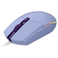 Raton gaming logitech g102 lightsync lila