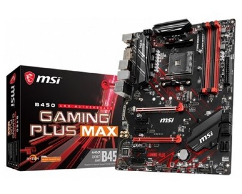 MSI B450 GAMING PLUS MAX placa base AMD B450 ZÃ³calo AM4 ATX