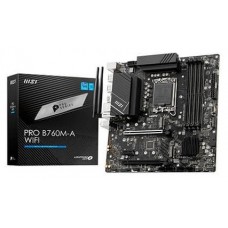 MSI PRO B760M-A WIFI placa base Intel B760 LGA 1700 micro ATX