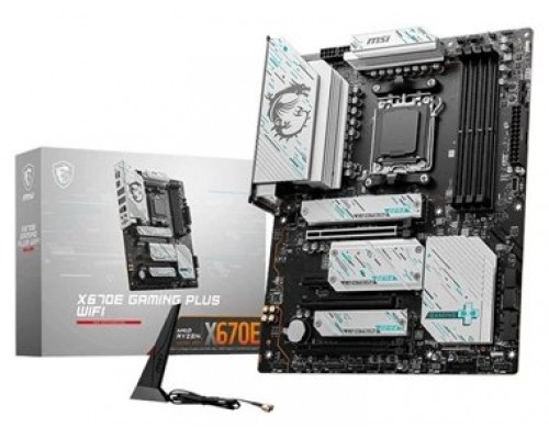 MSI X670E GAMING PLUS WIFI placa base AMD X670 ZÃ³calo AM5 ATX
