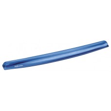 Reposamuñecas teclado fellowes gel crystal azul