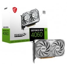 MSI VENTUS GeForce RTX 4060 2X WHITE 8G OC NVIDIA 8 GB GDDR6