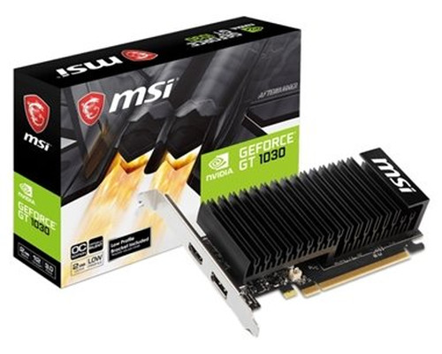 MSI GEFORCE GT 1030 2GH LP OC NVIDIA 2 GB GDDR5