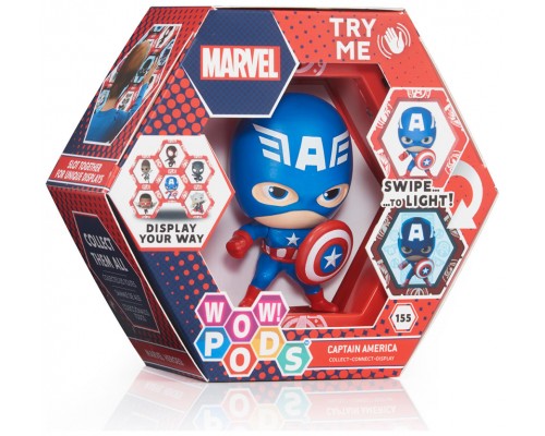 Figura wow! pod marvel capitan america